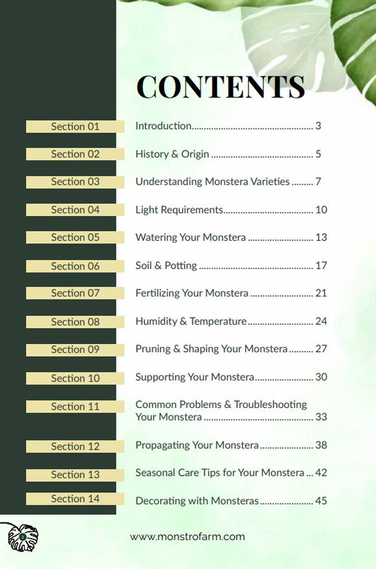 Take the Guesswork Out of Your Monstera ⭐ Digital Download — Instant Delivery - 100% Satisfaction Guaranteed